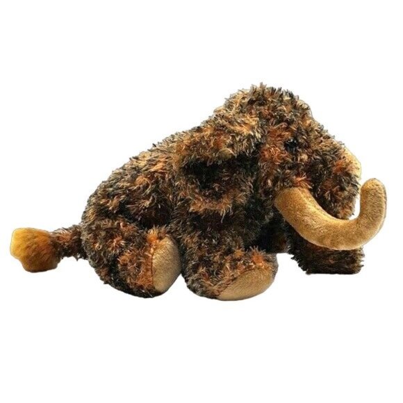 2/$15 Ty Beanie Babies Giganto Wooly Mammoth Plush Brown 7" Stuff Heart Tag 2001 - Picture 6 of 11